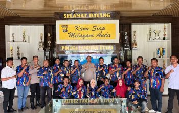 Perkuat Sinergi,Kapolres Lampung Utara  Jalin Silahturahmi Bersama  Perwakilan  Sabuk Kamtibmas