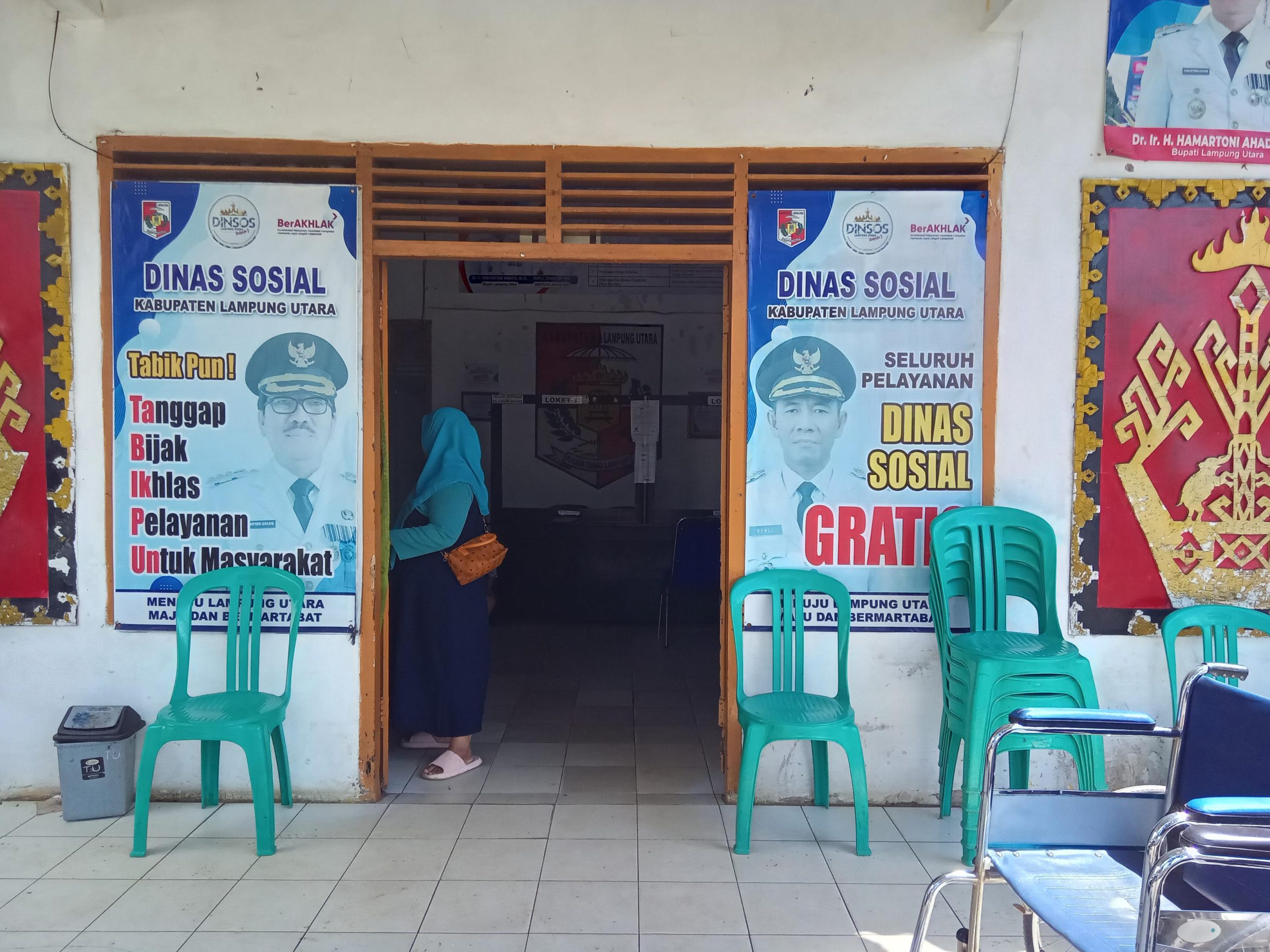 Pelayanan Dinsos Lampung Utara Dinilai Tidak Ada Kebijakan Dan Toleransi Kepada Orang Kecil