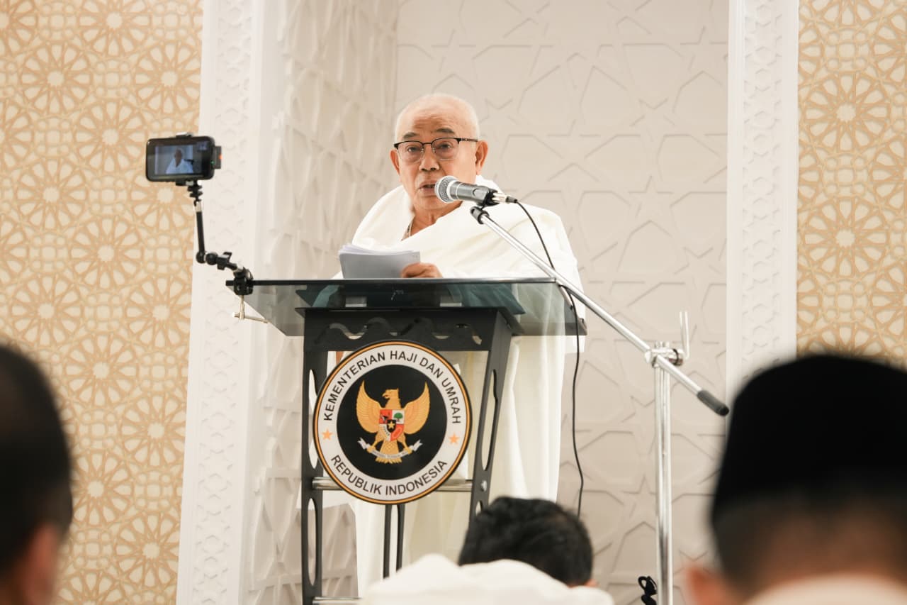 Khutbah Wukuf di Arafah, KH Asep Saefuddin Calim: Haji Ajarkan Keikhlasan dan Ketakwaan