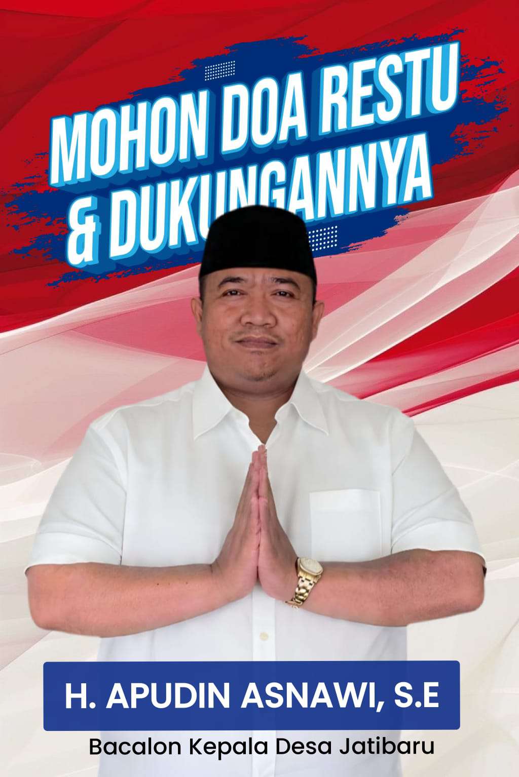 Calon Kepala Desa Jatibaru H. Apudin Asnawi S,E. Tancap Gas Menuju Pilkades 2026, Panitia Resmi Terbentuk