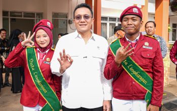 Kehadiran Wamen LH di Sekolah Rakyat Jakarta Timur, Ajak Pelajar Pilah Sampah 100%