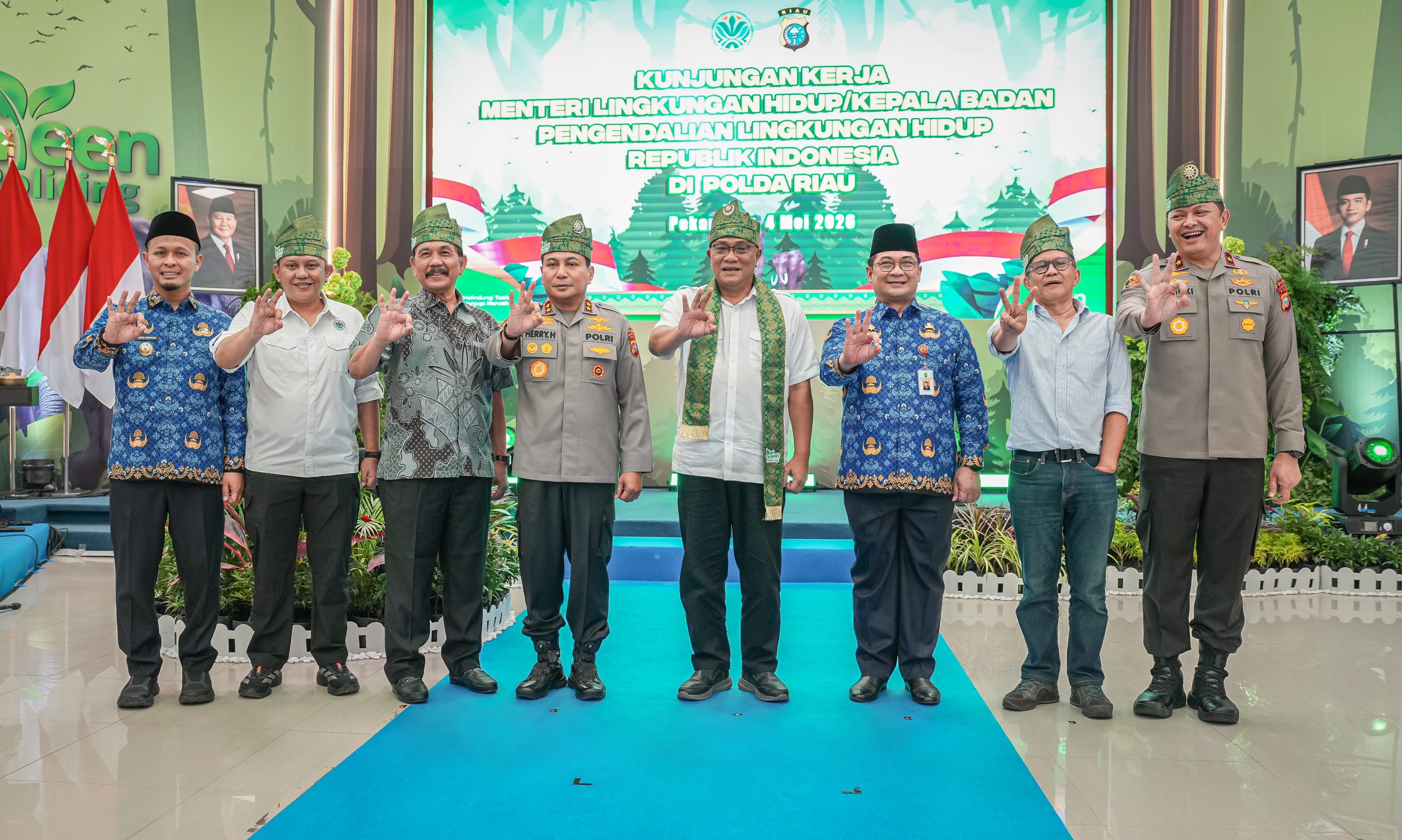Sinergi Dengan Polri, Menteri LH Jumhur : Green Policing Perkuat Pendekatan Preventif dalam Pengendalian Lingkungan