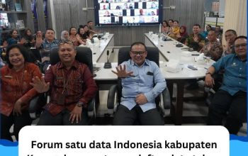 Forum satu data Indonesia kabupaten Karo gelar penetapan daftar data tahun 2025 secara hybrid