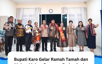 Bupati Karo Gelar Ramah Tamah Bersama Forkopimd