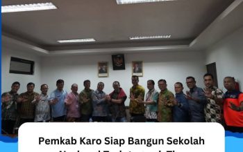 Pemkab Karo Siap Bangun Sekolah Nasional Terintegrasi Tim Kemendikdasmen-BPMP Gelar Pertemuan