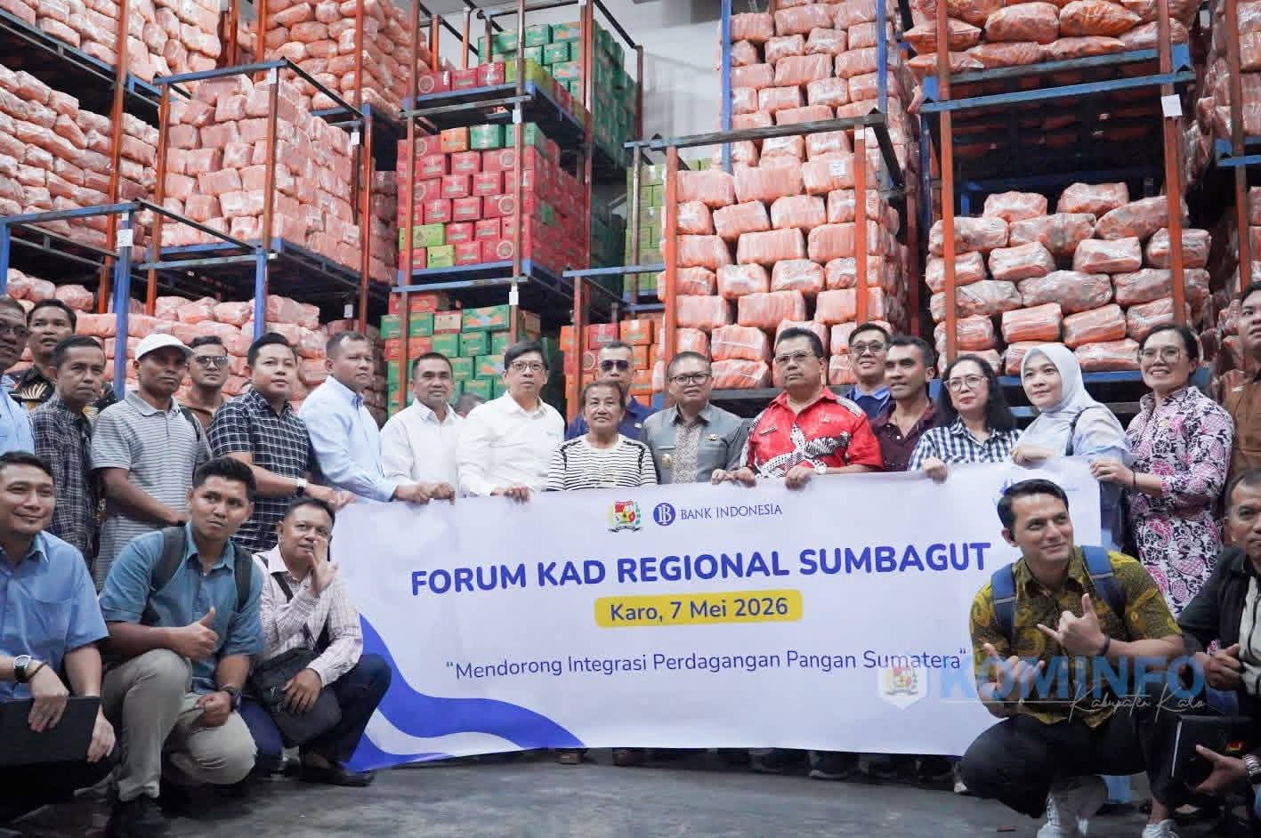 Pemkab Karo Terima Kunjungan Bank Indonesia dan Pedagang Besar Sumbagut Perkuat Kerja Sama Hortikultura