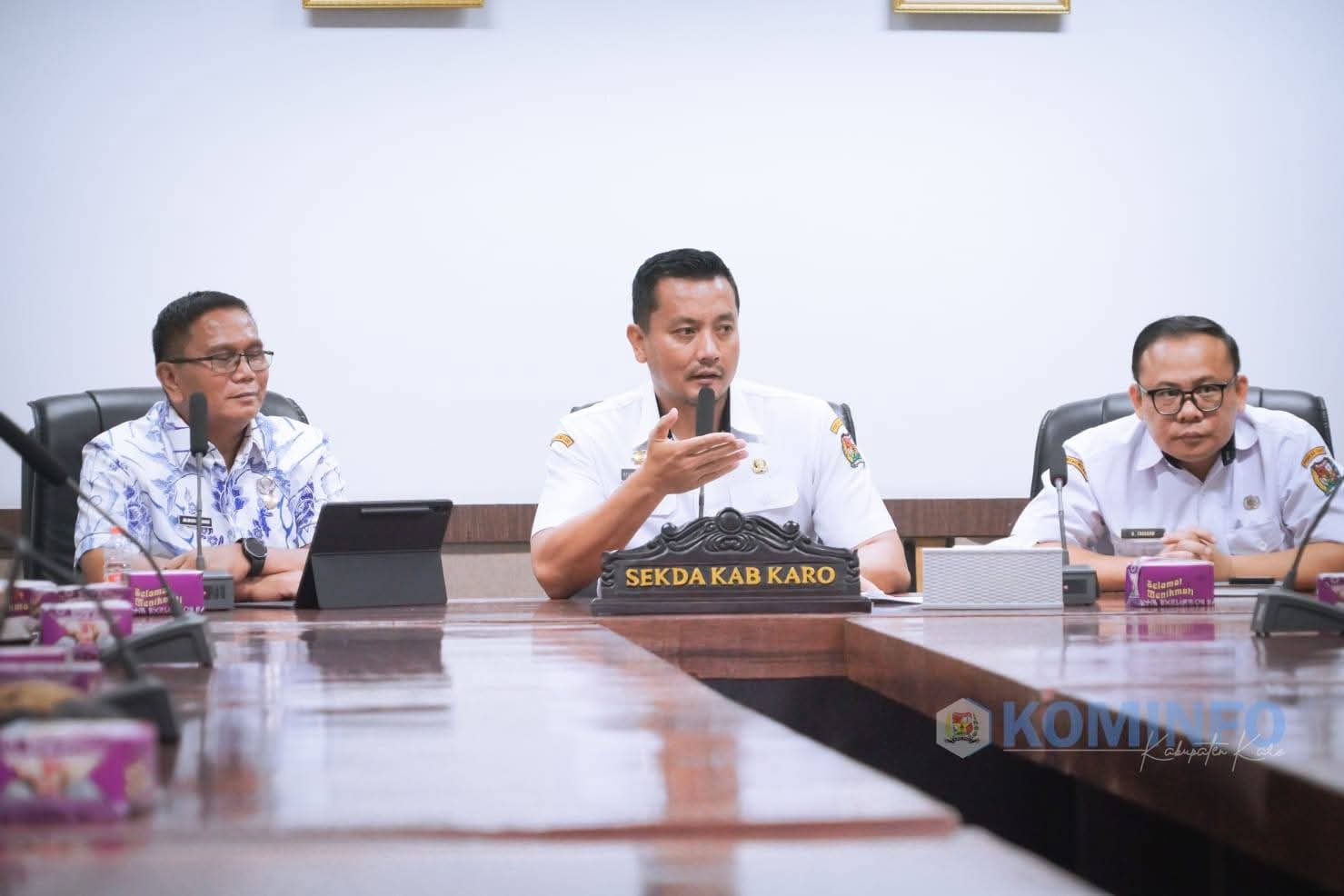Pemerintah Kabupaten Karo dan Tapanuli Selatan Bahas Kerja Sama Pengendalian Inflasi