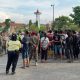 Pedagang di Alun-Alun Indramayu Demo Tolak Pemindahan ke Jalur Baru Car Free Night