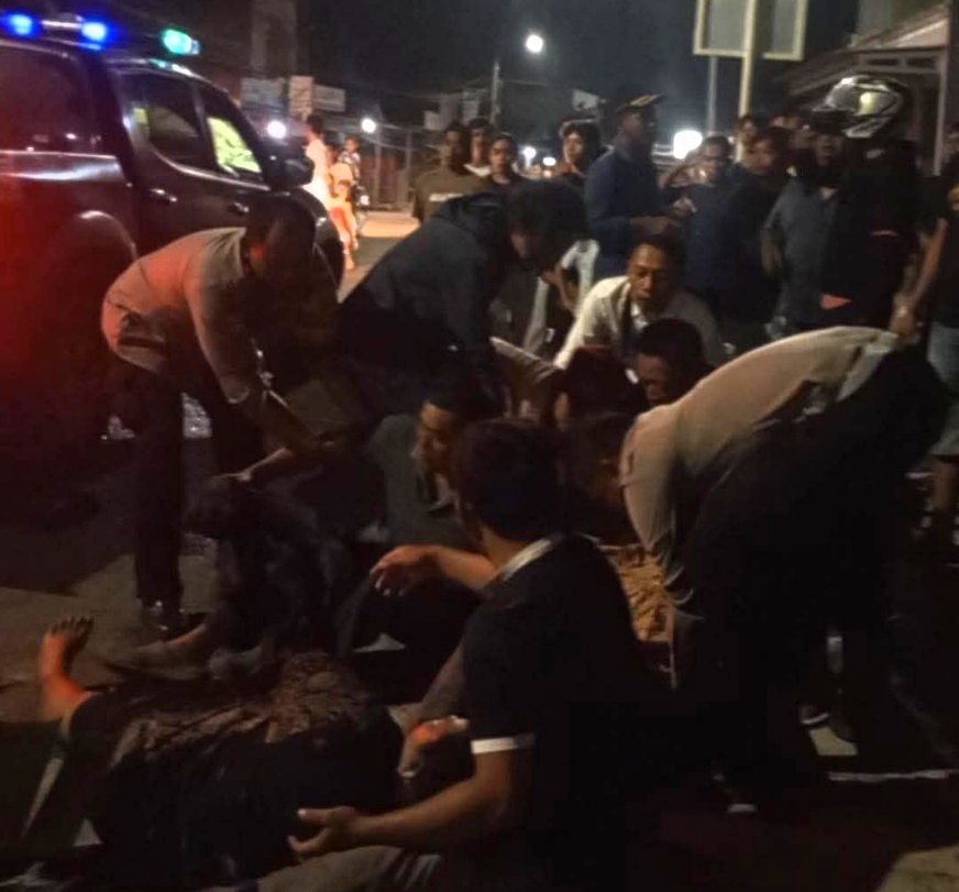 Pulang Nobar Persib vs Persijap, Pemuda Asal Gadel Tewas Tertabrak Mobil Pertamina di Tukdana