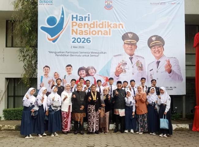 Peringati Hardiknas 2026, Pemkot Cimahi Prioritaskan Kesetaraan Pendidikan dan Integritas SPMB