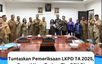 Bupati Karo Terima Tim BPK RI Perwakilan Sumut dalam Exit Meeting