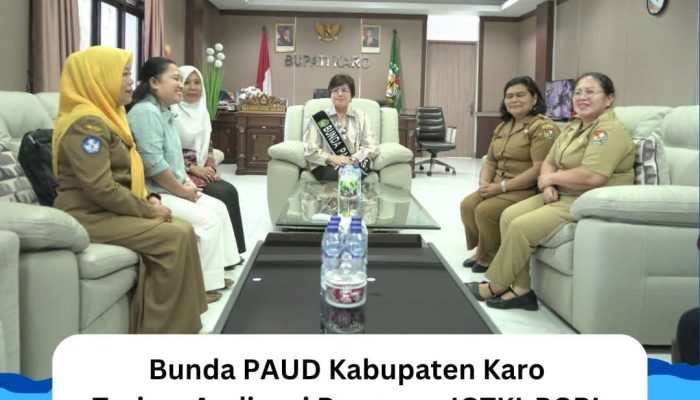 Bunda PAUD Kabupaten Karo Terima Audiensi Pengurus IGTKI-PGRI