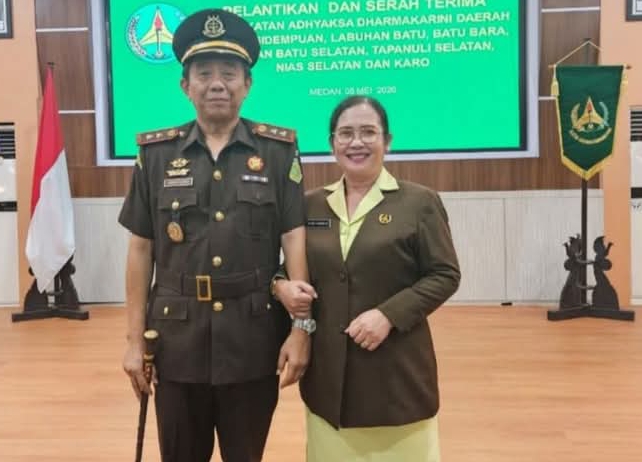 Tujuh Kajari di lantik dipimpin langsung Kepala Kejaksaan Tinggi Sumatera Utara