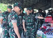Kasdam V/Brawijaya Cek Kesiapan Satgas Pamtas RI/PNG di Yonif 527/BY Lumajang