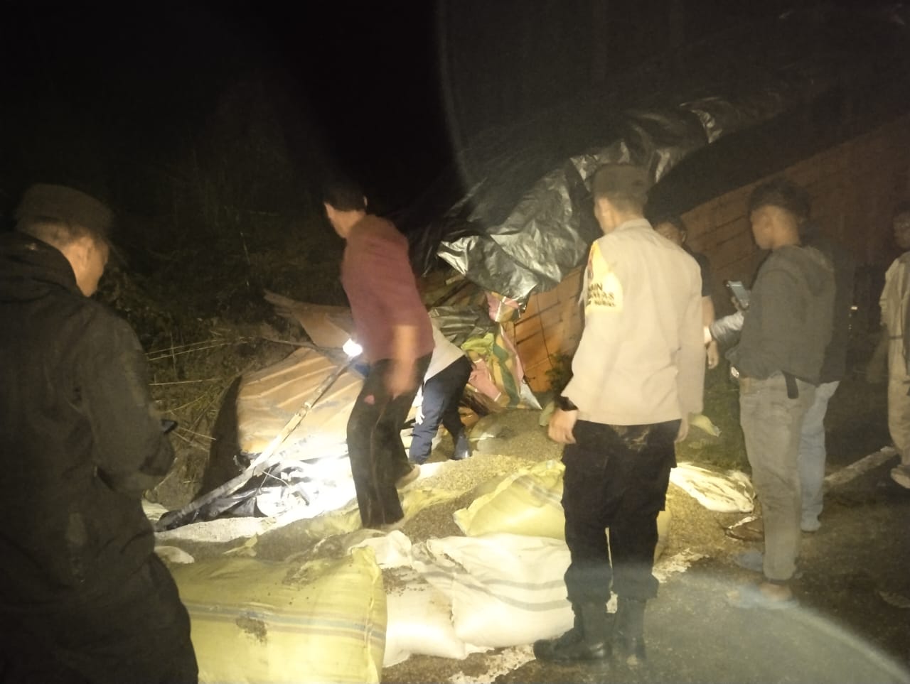 Truk Bermuatan Kopi Asal Bener Meriah Alami Laka, Sopir Meninggal di Tempat