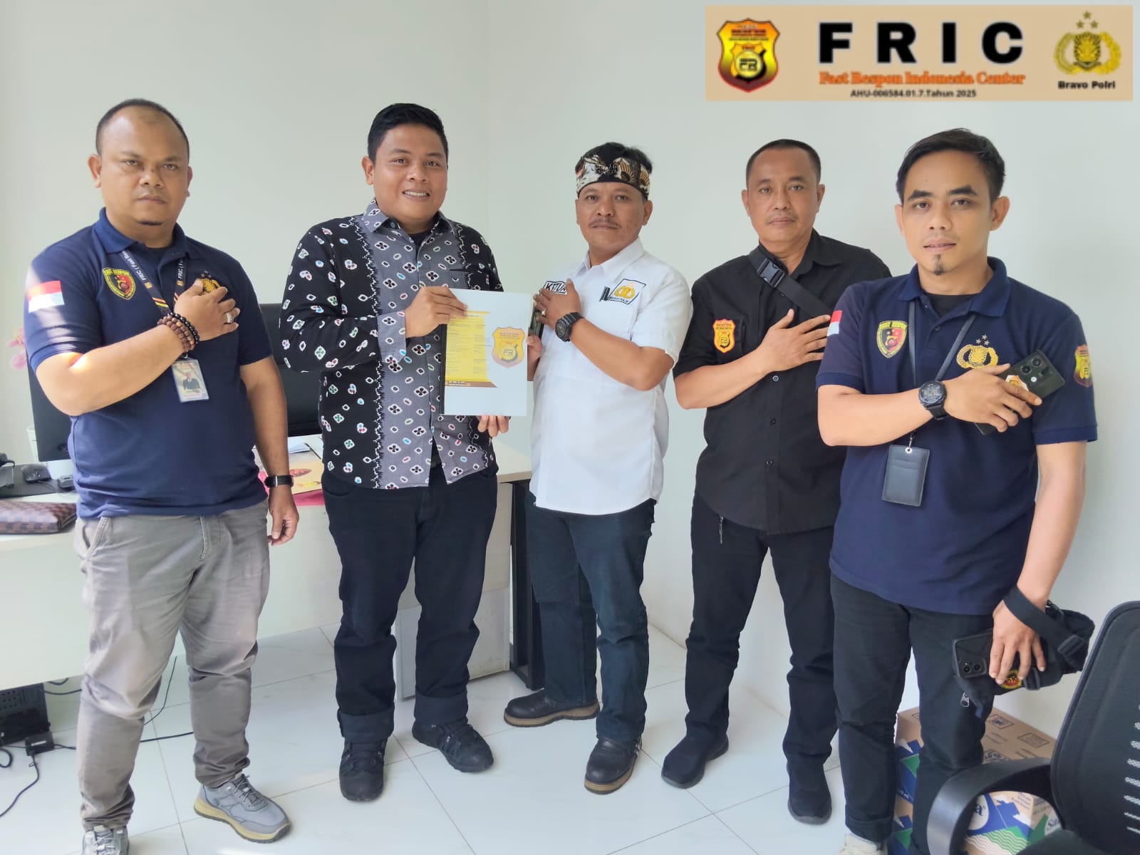 Sinergi FRIC dan Polri Sebagai Mitra Strategis Institusi Kepolisian