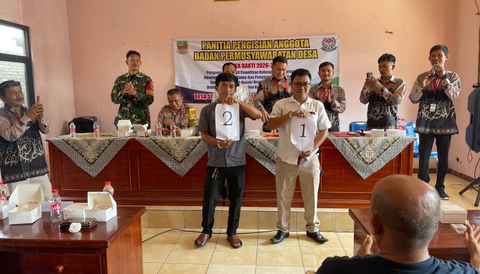 ‎Mohon Doa Restu dan Dukungan, Mustakim Darma Putra Dapat Nomer Urut 1 di Penetapan Calon BPD Sukamahi