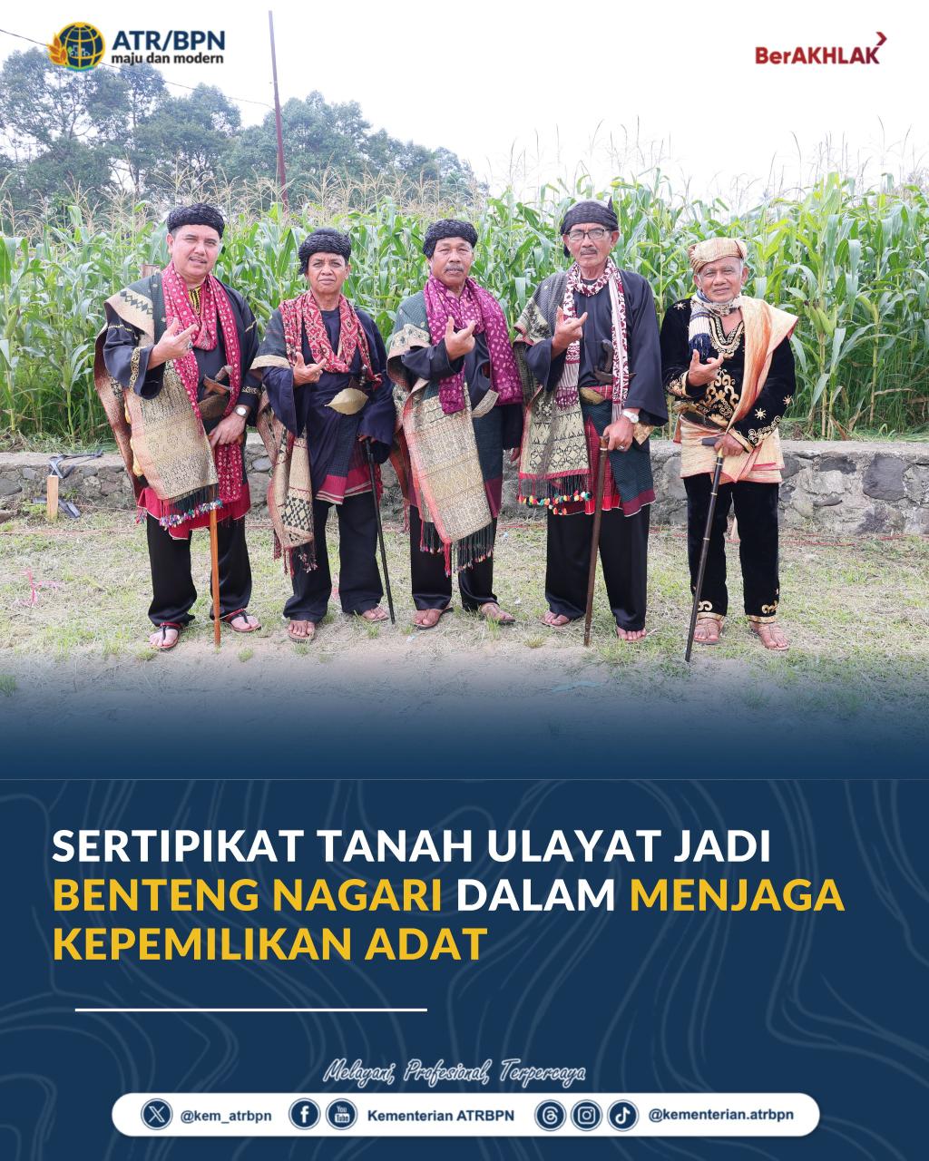 Warga Nagari Sitapa Bangga Memiliki Sertipikat Tanah Ulayat Jadi Benteng Nagari dalam Menjaga Kepemilikan Adat