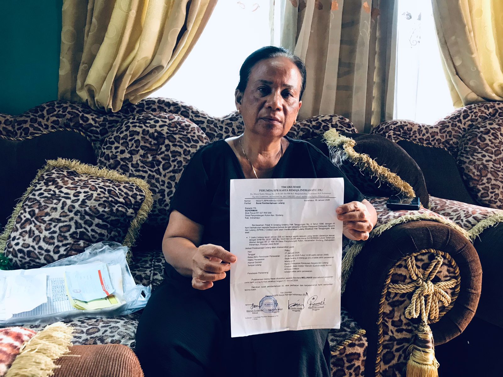 Merasa Angsuran Lancar, Warga Panyindangan Kulon Tolak Lelang Sepihak Tanah oleh Tim Likuidasi BPR KR