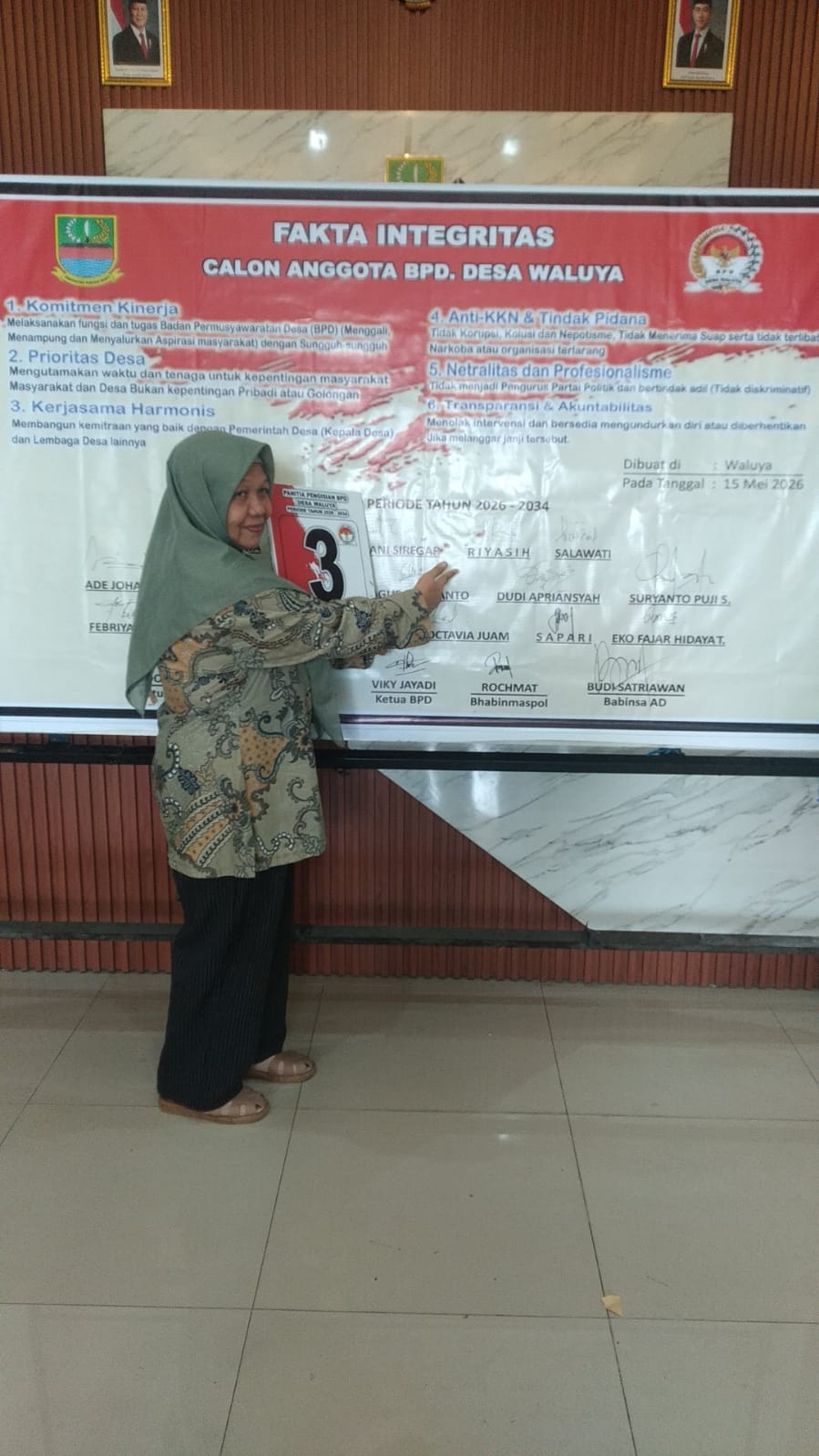 Riyasih Calon Anggota Badan Permusywratan Desa Waluya Sosok Keterwakilan Perempuan Handal Riyasih Calon Anggota Badan Permusywratan Desa Waluya Sosok Keterwakilan Perempuan Handal