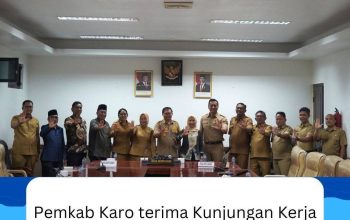 Pemkab Karo Sambut Kunjungan Kerja Wakil Bupati Langkat