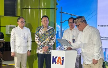 Target Seluruh Stasiun di Indonesia, Program Pengelolaan Sampah KAI Diresmikan Wakil Menteri Lingkungan Hidup
