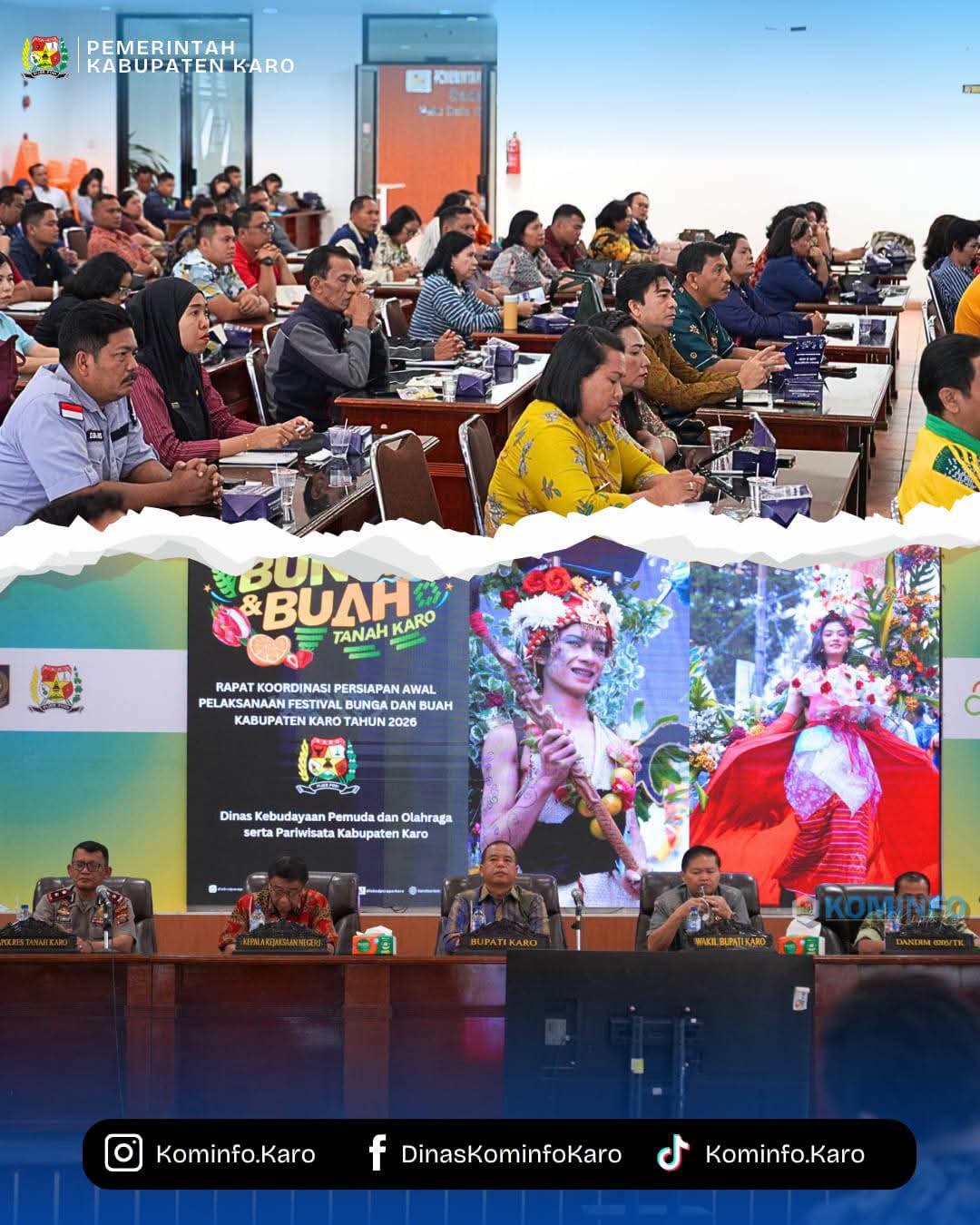 Rakor awal Persiapan Festival Bunga dan Buah Tahun 2026