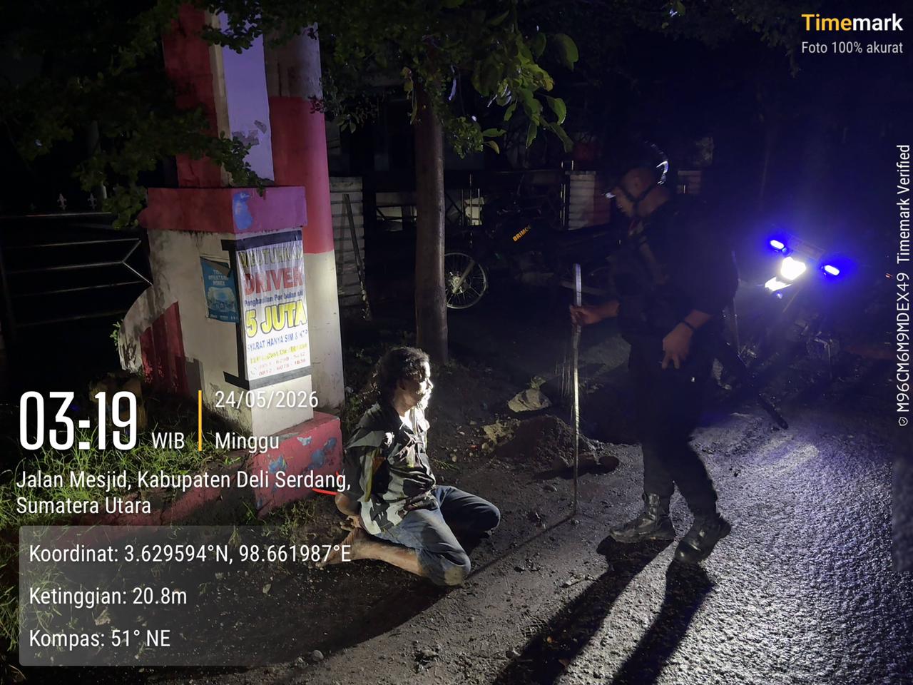 Patroli Blackout, Brimob Polda Sumut Gagalkan Aksi Pencurian Kabel Tembaga di Helvetia Patroli Blackout, Brimob Polda Sumut Gagalkan Aksi Pencurian Kabel Tembaga di Helvetia