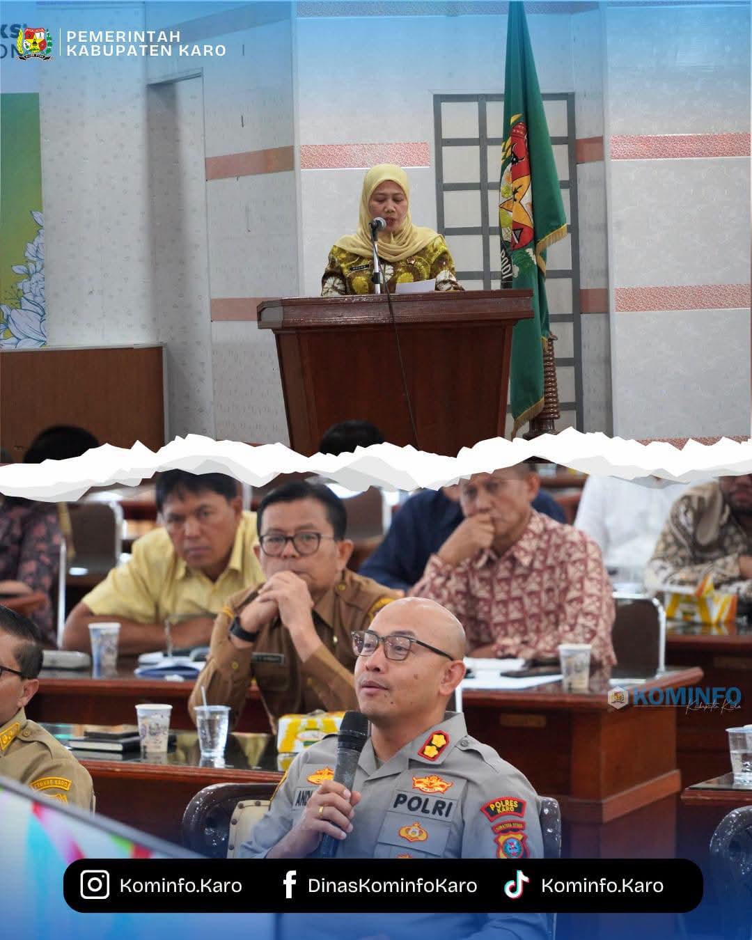 Bupati Karo Membuka Rapat Koordinasi Gugus Tugas Reforma Agraria Tahun 2026