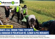 Wanita Asal Cirebon Tewas Tertemper KA Manahan di Perlintasan Rel Sleman Sliyeg Indramayu