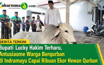 Bupati Lucky Hakim Terharu, Antusiasme Warga Berqurban di Indramayu Capai Ribuan Ekor Hewan Qurban