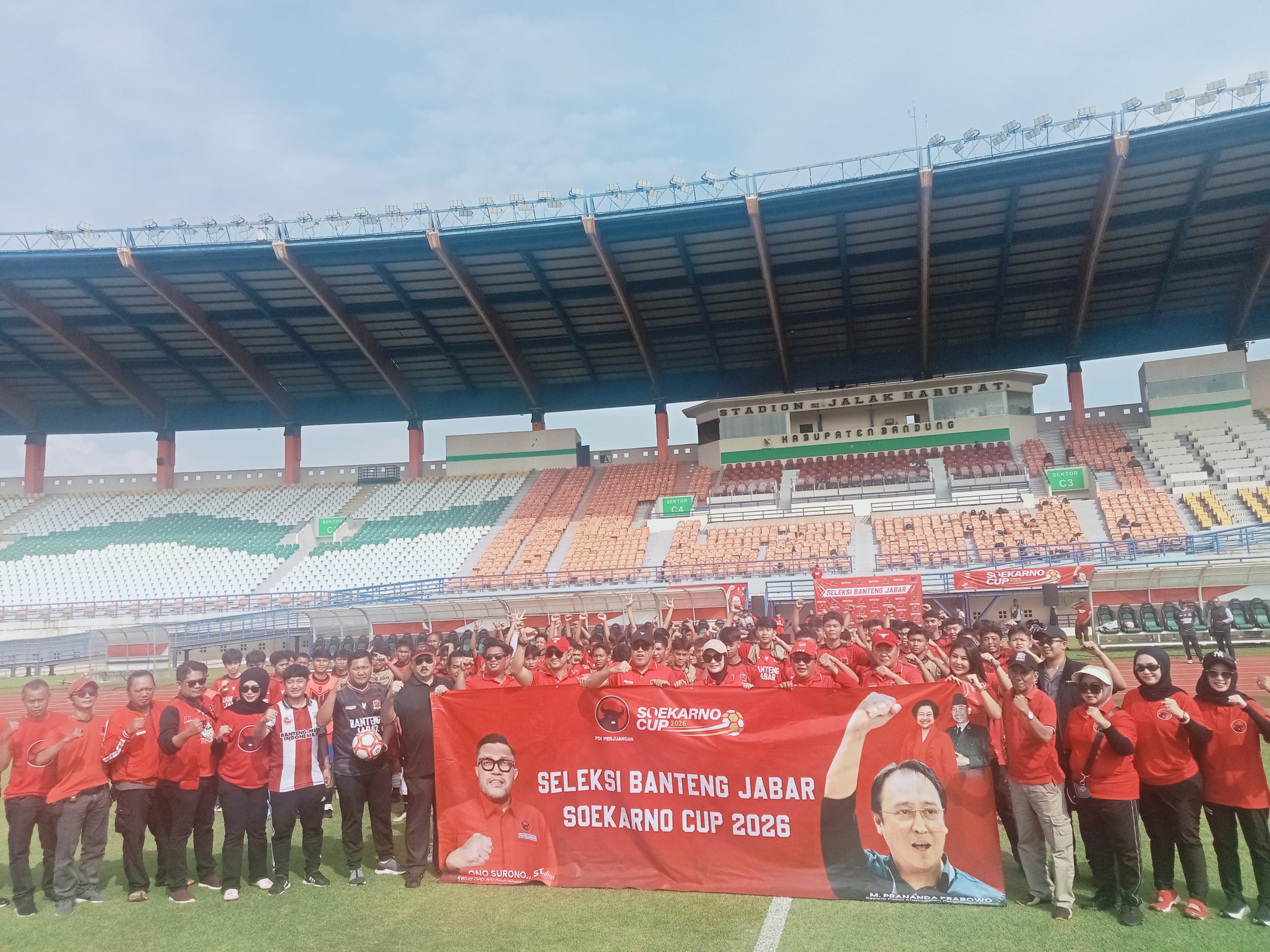 PDI Perjuangan Jabar Gelar Seleksi Pemain Soekarno Cup 2026, Targetkan Juara di Tingkat Nasional