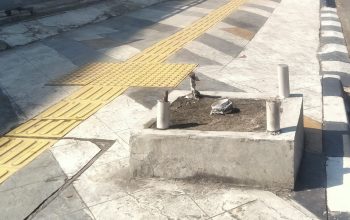 HUT Kota Depok ke 27 Meninggalkan Sisa Proyek Lampu Hias Etnik Margonda Raya Belum Tuntas