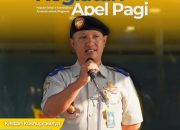 Jaga Ritme Kinerja Jelang Long Weekend, Kepala 4 Pimpin Apel Pagi