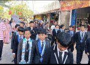 Kirab Budaya Meriah Warnai Kelulusan 20 Siswa SDN Pucanganom 1