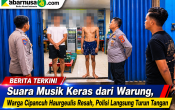 Suara Musik Keras dari Warung, Warga Cipancuh Haurgeulis Resah, Polisi Langsung Turun Tangan