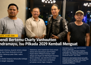 Mantan bupati Supendi Bertemu Charly Vanhoutten di Indramayu, Isu Pilkada 2029 Kembali Menguat