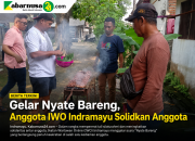 Gelar Nyate Bareng, Anggota IWO Indramayu Solidkan Anggota