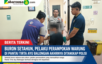 Buron Setahun, Pelaku Perampokan Warung di Pantai Tirta Ayu Balongan Akhirnya Ditangkap Polisi