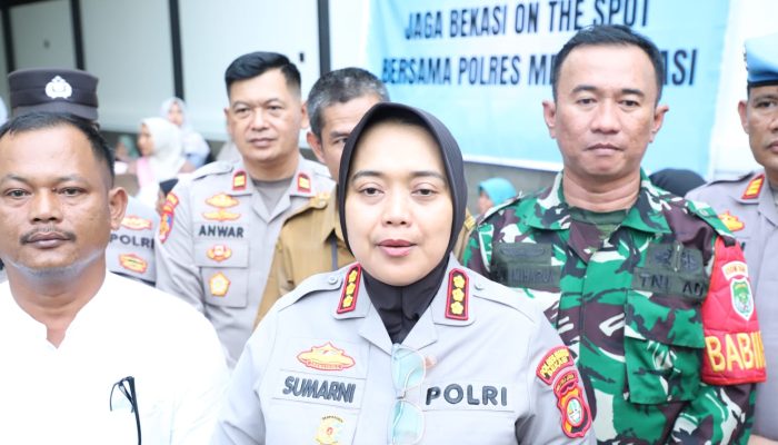 Polres Metro Bekasi Ajak Warga Sukabungah Perkuat Kamtibmas dan Dorong UMKM 