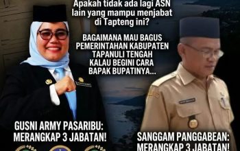 ASN Rangkap Tiga Jabatan, Publik Tagih Penjelasan Bupati Masinton Pasaribu