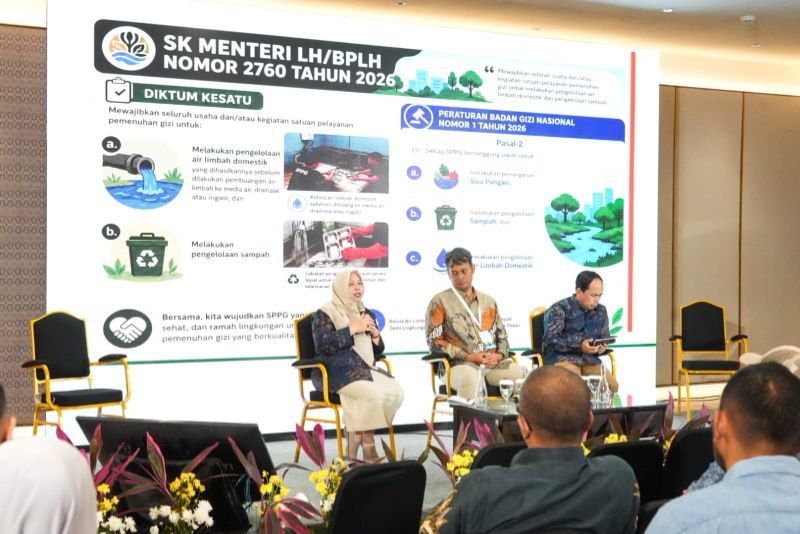 Jaga Gizi, Jaga Lingkungan : Kementerian Lingkungan Hidup Kawal Pengelolaan Air Limbah SPPG Jaga Gizi, Jaga Lingkungan : Kementerian Lingkungan Hidup Kawal Pengelolaan Air Limbah SPPG