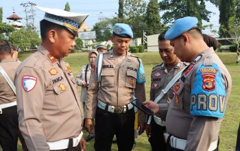 Tingkatkan Disiplin Dan Profesionalisme Personel, Si Propam Polres Lampung Utara Gelar Gaktibplin