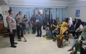 Polisi Penolong,Personel Polres Lampung Utara Temukan Anak Hilang Dari Orang Tuanya