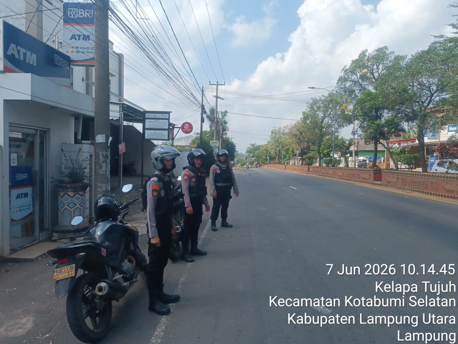 Jaga Kamtibmas Polres Lampung Utara Trus Intensifkan Patroli Presisi Dan Janji Jaga