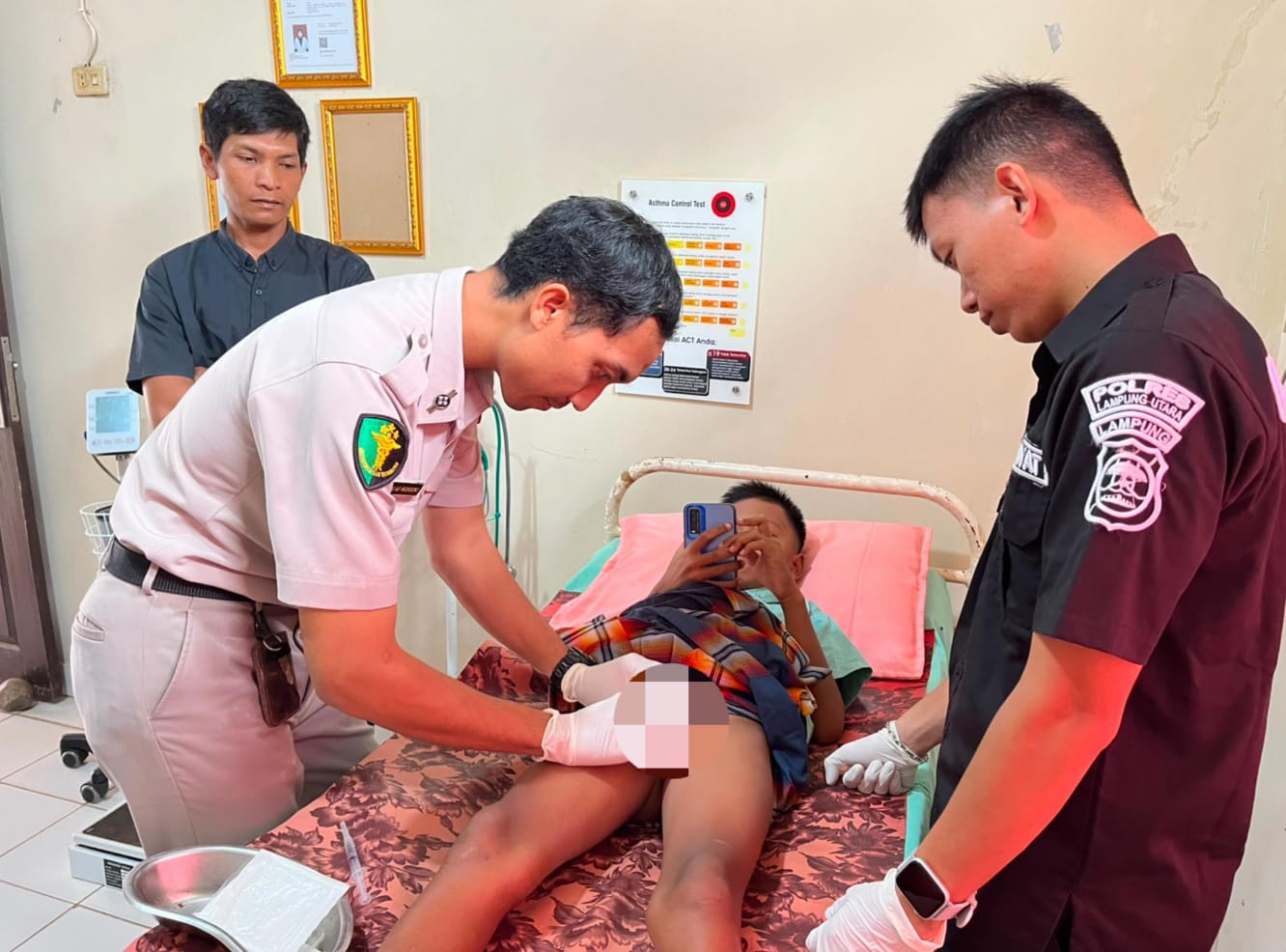 Sambut Hari Bhayangkara Ke-80, Polres Lampung Utara Gelar Khitan Gratis Untuk Masyarakat
