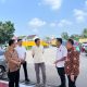 Polres Lampung Utara Bersama Dinas Perdagangan Lakukan Pemantauan SPBU Pasca Penyesuaian Harga Pertamax