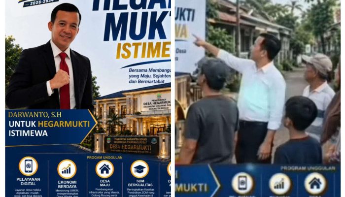 ‎Darwanto, S.H. Siap Maju Untuk Menjadi Calon Kepala Desa Hegarmukti Istimewa