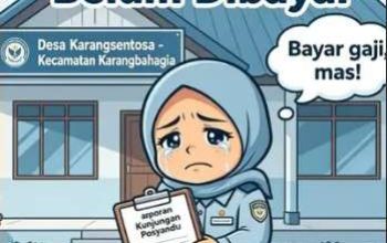 Viral '6' Bulan Digantung Kader Posyandu Dan PKK Karangsentosa Kerja Keras, Diduga Haknya Ditelan Angin,