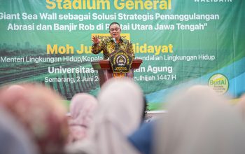 Wajib Tahu Atasi Tanah Ambles, Menteri LH Jumhur Siapkan Aturan Tentang Water Farming